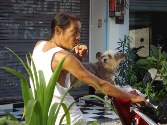 Funky Dog Besitzer und sein Funky Dog!