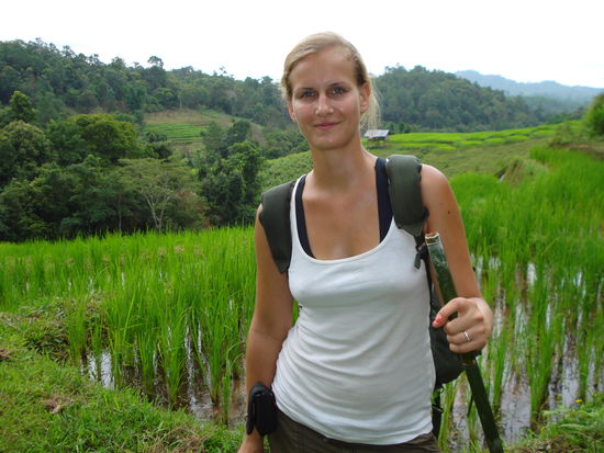 Irisz und die Reisfelder