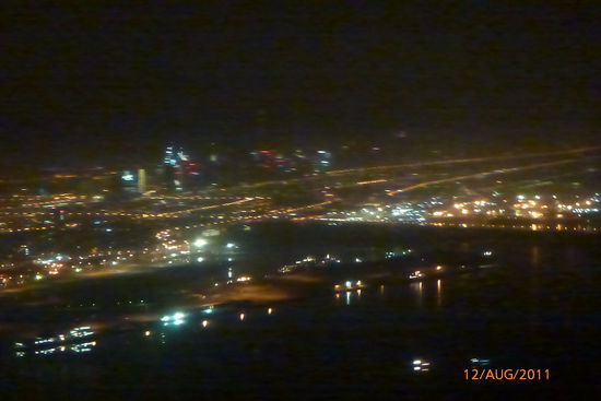 Anflug Dubai