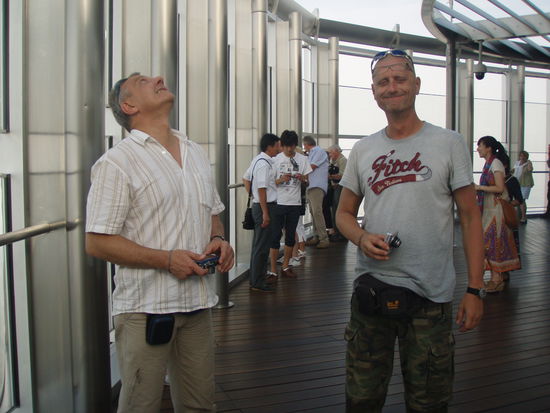 "tolles Bild " auf der Terrasse...