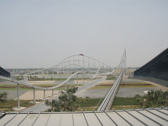 unten im Vordergrund sieht man die " Abschussrampe"