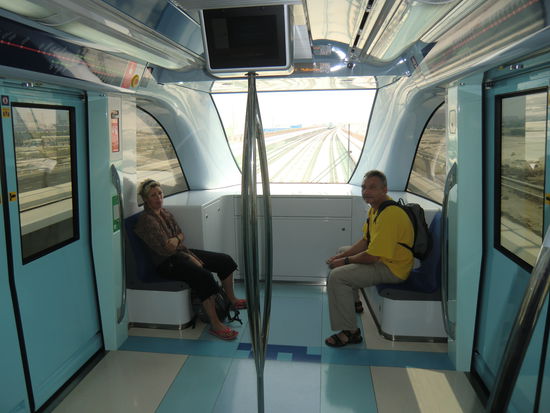 ..und mit ein bisschen Glück die besten Plätze gesichert..