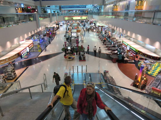 Zeitvertreib im Duty Free Bereich