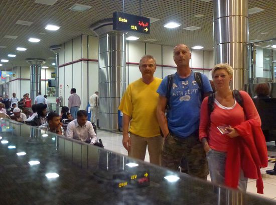 schönes gestelltes Erinnerungsfoto !!1