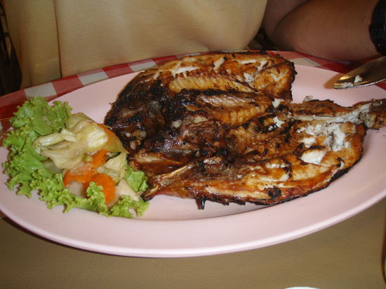 "Red Snapper" gegrillt....sehr lecker !!!!!