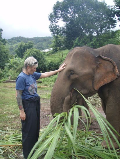 Tanja noch ein wenig respektvoll