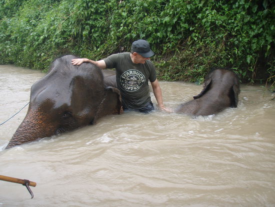 und der Ralle muss sich gleich um zwei kümmern