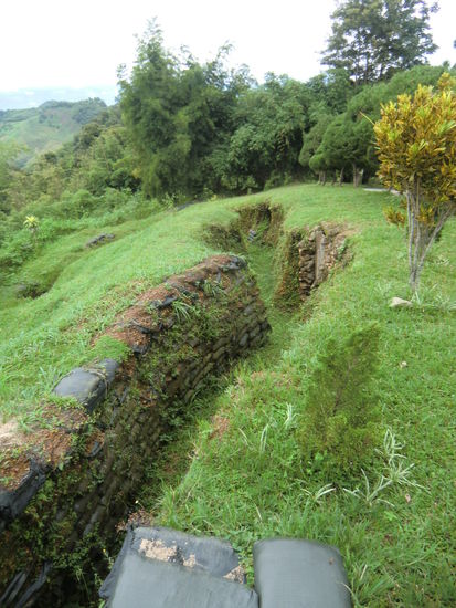 ein thailändischer Schützengraben