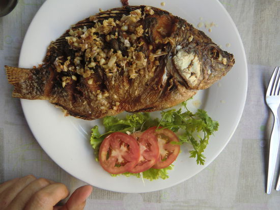 Ralle wieder Fried Fich with Garlic &amp; Pepper