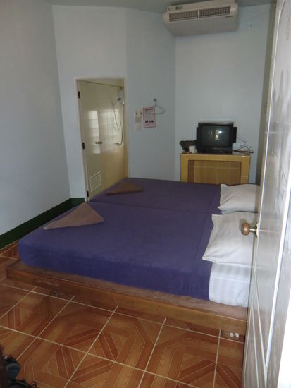 das Zimmer für 500 Bath die Nacht