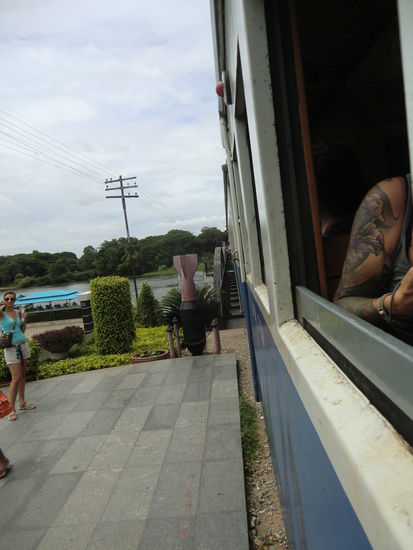 Auffahrt auf die Brücke