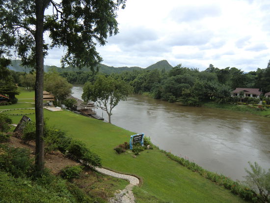 Ausblick auf den Fluss