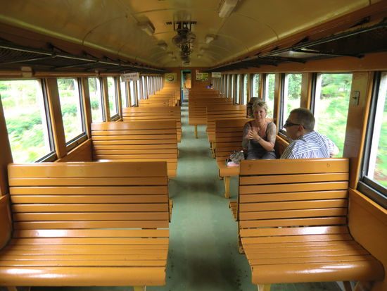 für 100 Bath ein ganzes Abteil für uns alleine