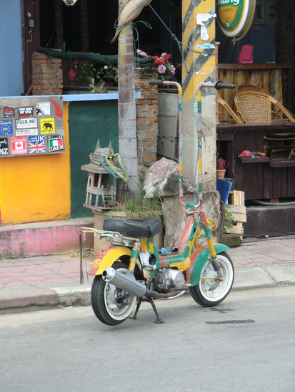 wir haben nicht gesehen, wie man lenkt