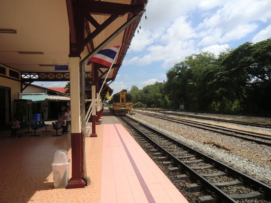 unser Zug Nr. 43 gen Süden