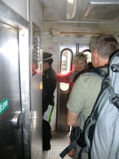 fertigmachen zum Abspringen  