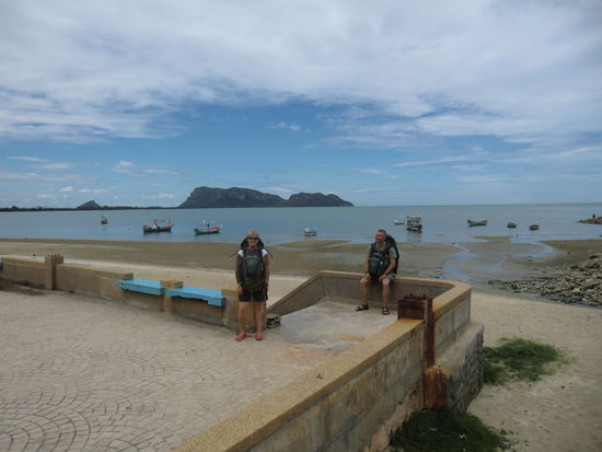 nach 3 Wochen Reise endlich am Meer.