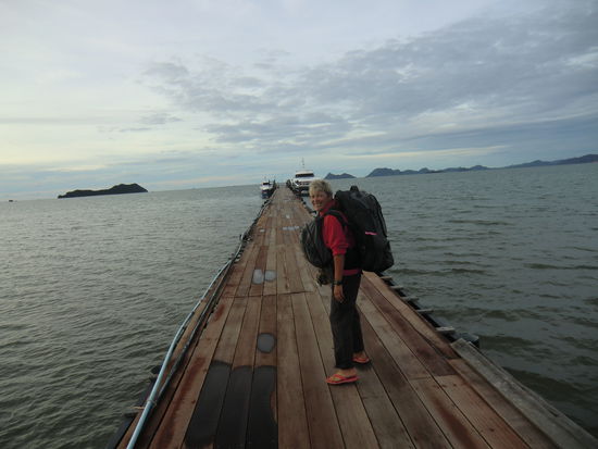 Gib Gas !!! Wir wollen los !!! ( inzwischen ohne Reling )