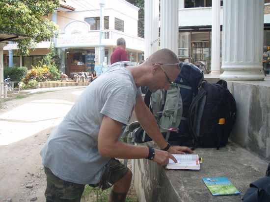 ein Orientierungsversuch, der auch klappt