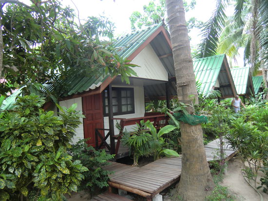 unser Hütte für 700 THB für die nächsten 2 Nächte