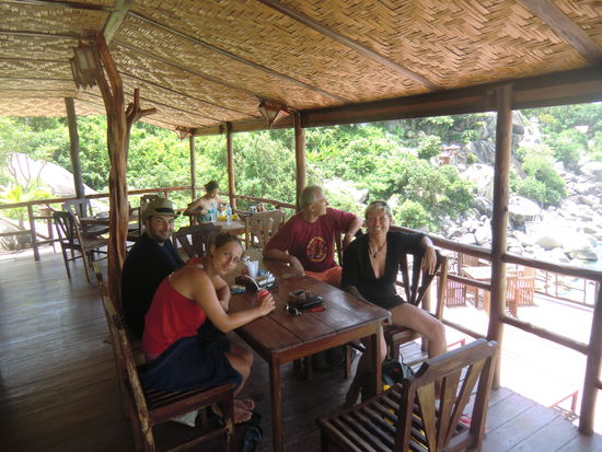 sehr schöner Platz zum Essen