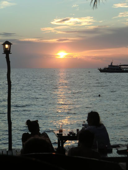 Sonnenuntergang für Romantiker