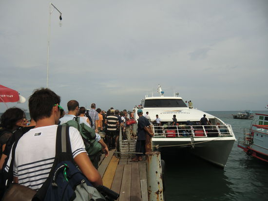 ist das ein Gedrängel hier