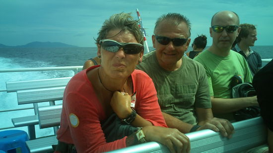 ist das nicht schön auf so nem Schiff ???