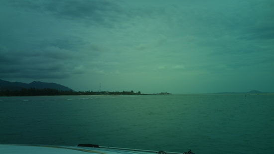 Hafen von Koh Phangan kommt in Sicht