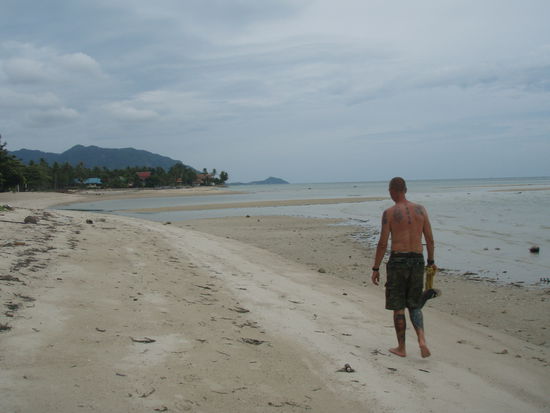 Strand in Richtung "Ban Tai"