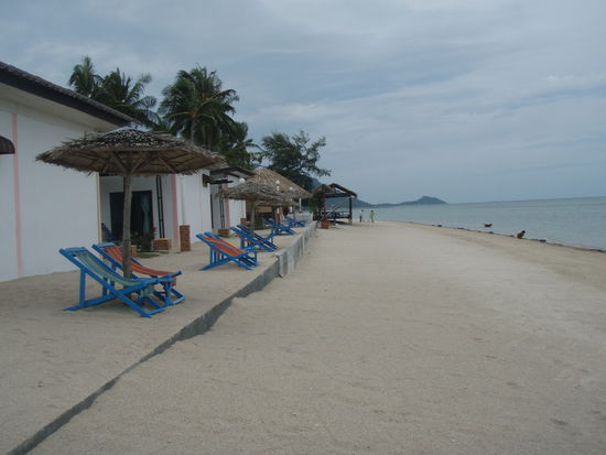 ....an gepflegten Stränden.....