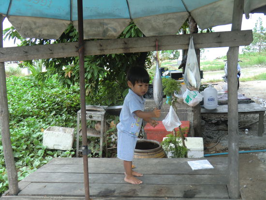 das Kind und der Fisch