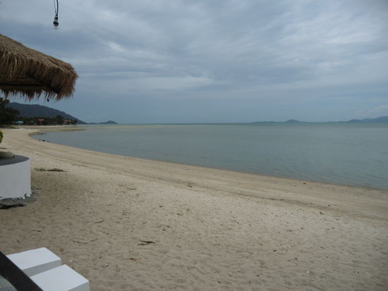 der Blick von der Terrasse