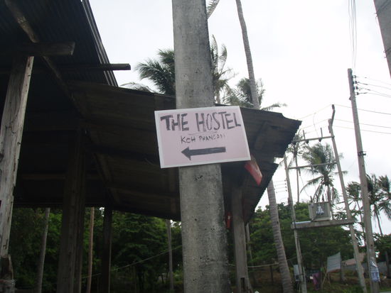 dieses Hinweisschild kann man nicht übersehen !!!