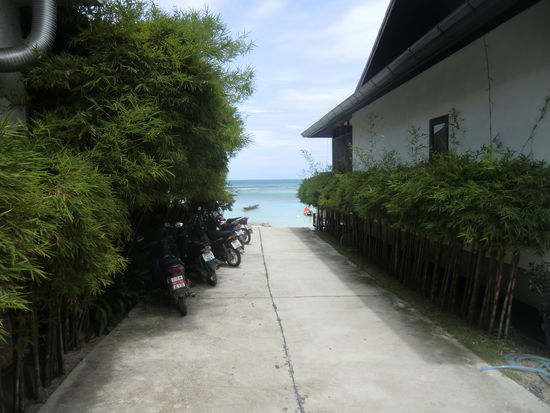 Zugang zum Strand " Haad Salad "