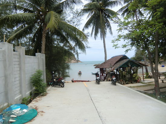 der nördlichste Zugang zum "Haad Mae Haad"