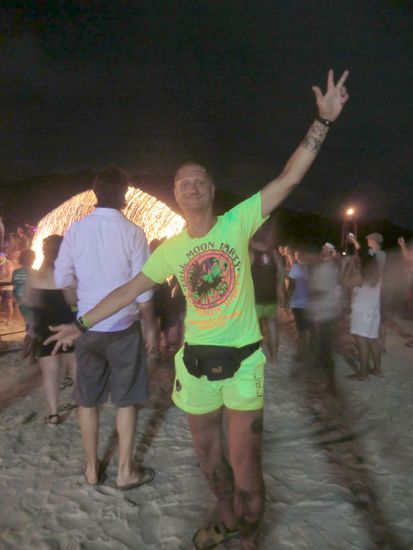 Bibo in neongelber Vollausstattung