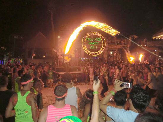 Seilspringern für betrunkene Erwachsene