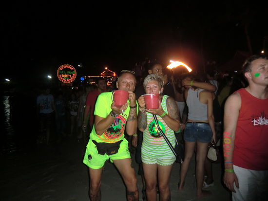 huch, jetzt haben wir schon 2 Eimer in der Hand....tztztz