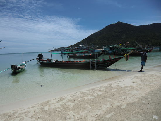 das wird unser Boot für die nächsten Stunden sein...