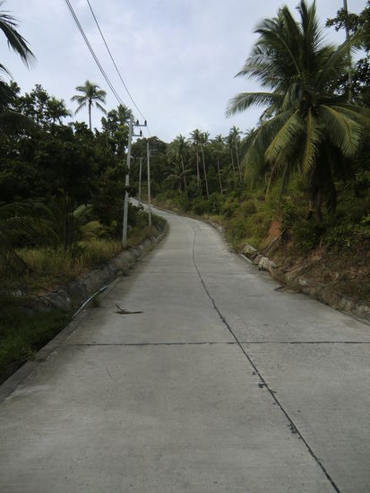 leider erkannt man, wie fast immer die Steigung nicht so... 