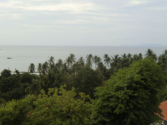 der Blick auf's Meer