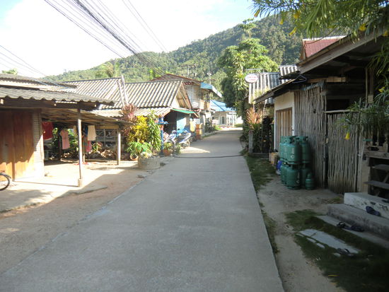 der Weg zur Hauptstraße