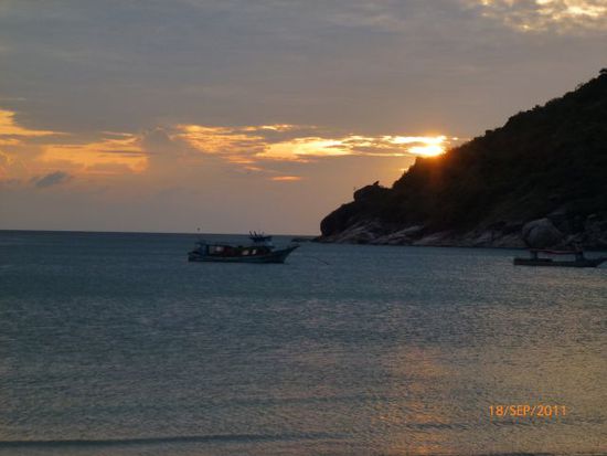 Sonnenaufgang am Thong Nai Pan Yoi Beach