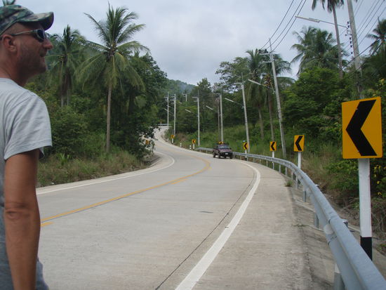 nachher geht es wieder mal ordentlich bergauf