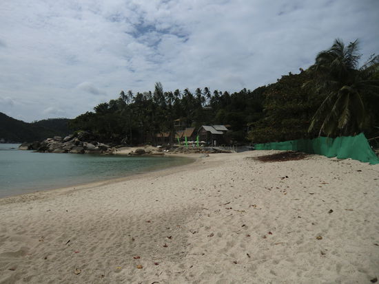 der Strand von Thong Nai Pan Noi rechtsseitig