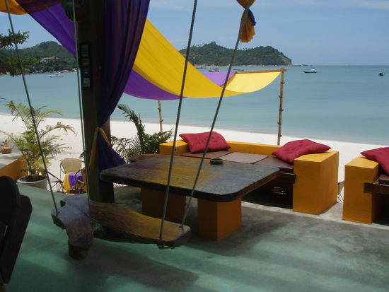 Ausblick aus der "Flip Flop Bar "