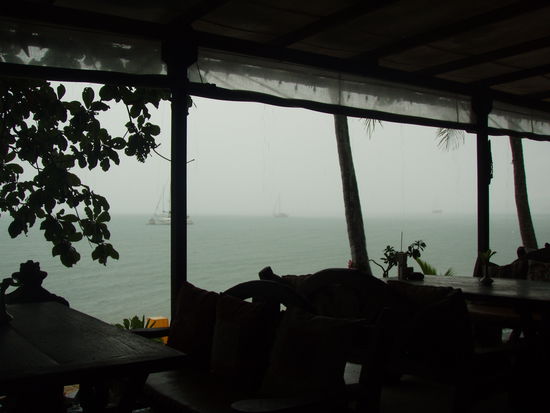 Regenguss am "Bo Phut" Beach