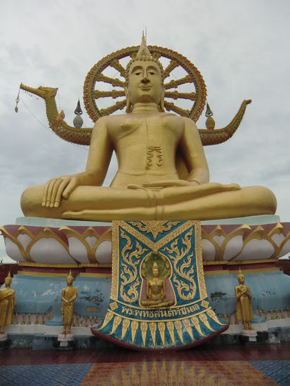 Big Buddha in Großaufnahme