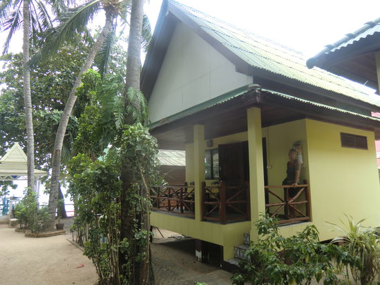 unser Häuschen für die nächsten 2 Nächte